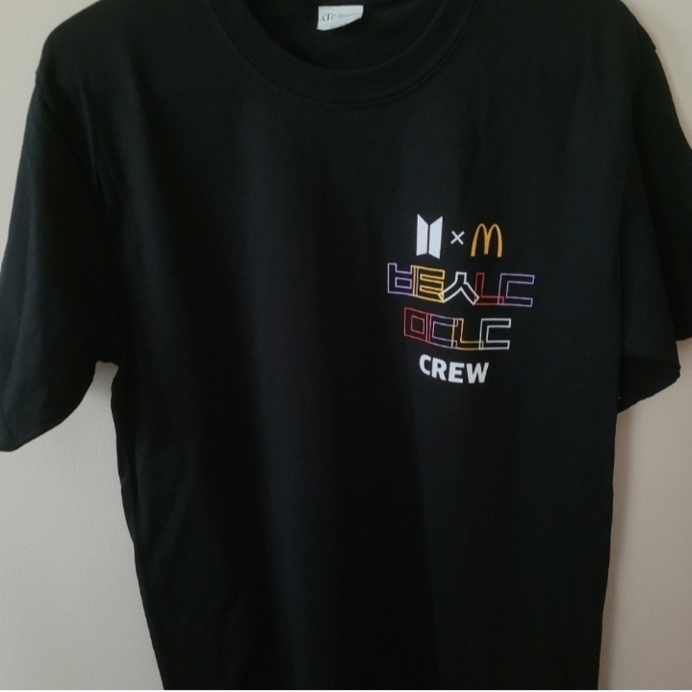 McDonald's BTS Black Crew Tee